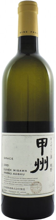 Тюо Будосу Ко Грейс Кюве Мисава Акено Косю 2019 (Chuo Budosu Co Grace Cuvee Misawa Akeno Koshu 2019)