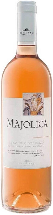 Подере Касторани Майолика Черазуоло д'Абруццо 2017 (Podere Castorani Majolica Cerasuolo D'Abruzzo 2017)