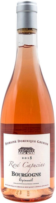 Домен Доминик Грюйер Бургонь Эпине Розе Кюве Капуцин 2018 (Domaine Dominique Gruhier Bourgogne Epineuil Rose Cuvee Capucine 2018)