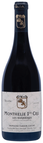 Домен Фабьен Кош Монтели Премье Крю Ле Барбьер 2022 (Domaine Fabien Coche Monthelie 1er Cru Les Barbières 2022) Домен Фабьен Кош Монтели Премье Крю Ле Барбьер 2022 (Domaine Fabien Coche Monthelie 1er Cru Les Barbières 2022)