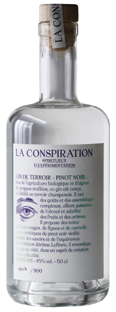 Ля Конспирасьон Джин де Терруар - Пино Нуар в п/у (La Conspiration Gin de Terroir - Pinot Noir in g/b) Ля Конспирасьон Джин де Терруар - Пино Нуар в п/у (La Conspiration Gin de Terroir - Pinot Noir in g/b)