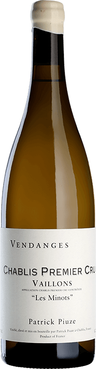 Патрик Пьюз Шабли Премье Крю Вайон Ле Мино 2020 (Patrick Piuze Chablis 1-er Cru Vaillons Les Minots 2020) Патрик Пьюз Шабли Премье Крю Вайон Ле Мино 2020 (Patrick Piuze Chablis 1-er Cru Vaillons Les Minots 2020)