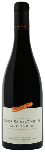 Давид Дюбан Нюи-Сен-Жорж Премье Крю Ле Шабеф 2018 (David Duband Nuits-Saint-Georges Premier Cru Les Chaboeufs 2018)
