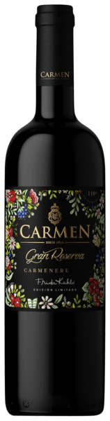 Кармен Гран Резерва Фрида Кало Карменер 2019 (Carmen Gran Reserva Frida Kalho Carmenere 2019) Кармен Гран Резерва Фрида Кало Карменер 2020 (Carmen Gran Reserva Frida Kalho Carmenere 2020)