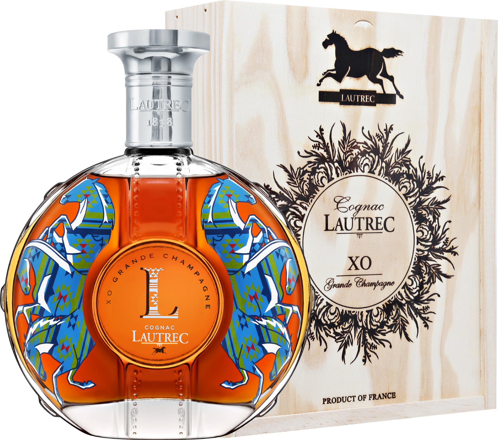 Лотрек X.O. Экстра Гранд Шампань в п/у (Lautrec X.O. Extra Grande Champagne in g/b) Лотрек X.O. Экстра Гранд Шампань в п/у (Lautrec X.O. Extra Grande Champagne in g/b)