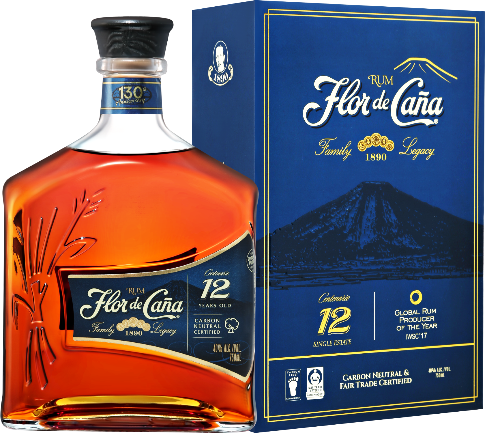 Флор де Канья Сентенарио 12-летний в п/у (Flor de Cana Centenario 12 Years Old in g/b) Флор де Канья Сентенарио 12-летний в п/у (Flor de Cana Centenario 12 Years Old in g/b)