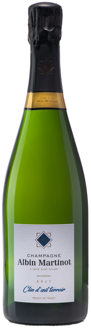 Албан Мартино Клан д' Ой Терруар Брют 2018 (Albin Martinot Clin d'Oeil Terroir Brut 2018)