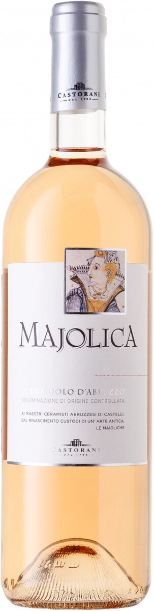 Подере Касторани Майолика Треббьяно д'Абруццо 2019 (Podere Castorani Majolica Cerasuolo d’Abruzzo 2019)