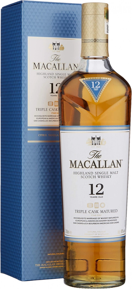 Макаллан Трипл Каск Мейчурд 12 лет (Macallan Triple Cask Matured 12 Years Old)