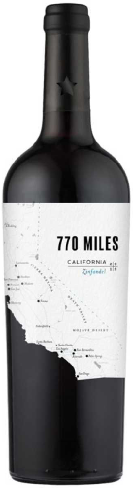 770 Миль Зинфандель Калифорния 2022 (770 Miles Zinfandel California 2022) 770 Миль Зинфандель Калифорния 2022 (770 Miles Zinfandel California 2022)