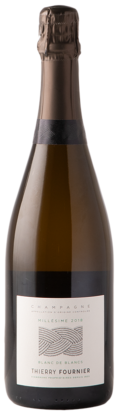 Тьерри Фурнье Миллезим Блан Де Блан 2018 (Thierry Fournier  Blanc de Blancs Millésimé 2018)