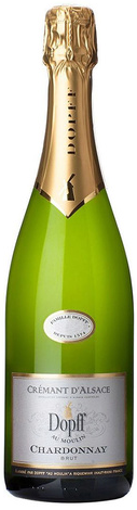 Допф о Мулен Креман д'Эльзас Шардоне 2016 (Dopff au Moulin Cremant d'Alsace Chardonnay Brut 2016)