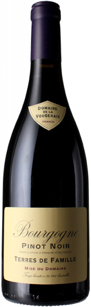 Домен де ля Вужере Бургонь Пино Нуар Терр де Фамий 2018 (Domaine de la Vougeraie Bourgogne Pinot Noir Terres de Famille 2018)