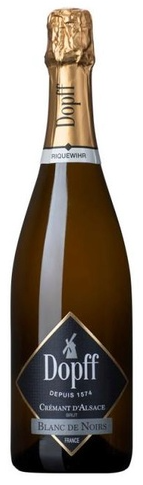 Допф о Мулен Креман д'Эльзас Блан де Нуар Брют 2017 (Dopff au Moulin Cremant d'Alsace Blanc de Noirs Brut 2017)
