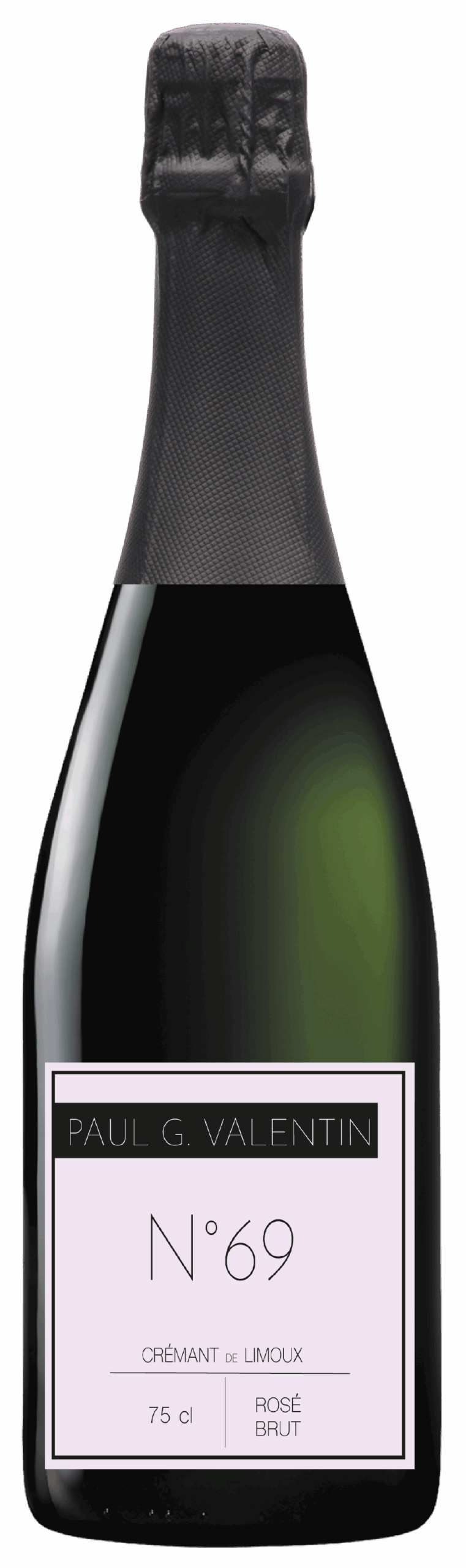 Поль Ж. Валантан Креман де Лиму No69 Розе Брют 2021 (Paul G. Valentin Cremant de Limoux No69 Rosé Brut 2021) Поль Ж. Валантан Креман де Лиму No69 Розе Брют 2021 (Paul G. Valentin Cremant de Limoux No69 Rosé Brut 2021)