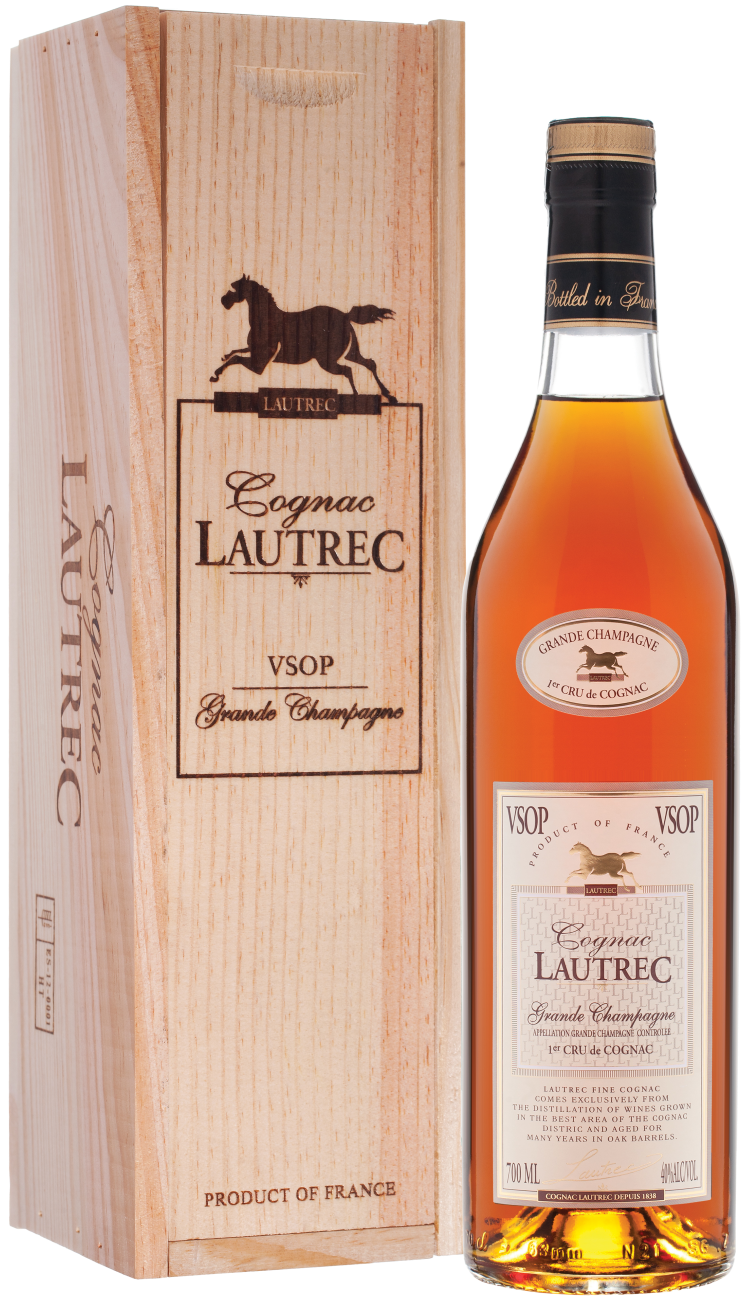 Лотрек ВСОП Гранд Шампань в п/у (Lautrec VSOP Grande Champagne in g/b) Лотрек ВСОП Гранд Шампань в п/у (Lautrec VSOP Grande Champagne in g/b)