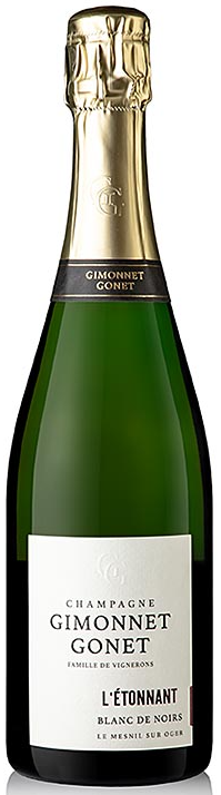 Жимонне Гоне Л'Этоннан Блан де Нуар Брют 2020 (Gimonnet Gonet L'Etonnant Blanc de Noirs Brut 2020)