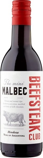 Бифстейк Клаб Зе Мини Мальбек 2022 187мл (Beefsteak Club The Mini Malbec 2022 187ml) Бифстейк Клаб Зе Мини Мальбек 2022 187мл (Beefsteak Club The Mini Malbec 2022 187ml)