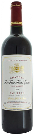 Шато Ля Флер О Карра Кюве Бенедикт Пойяк 2016 (Chateau La Fleur Haut Carras Cuvee Benedicte Pauillac 2016) Шато Ля Флер О Карра Кюве Бенедикт Пойяк 2016 (Chateau La Fleur Haut Carras Cuvee Benedicte Pauillac 2016)