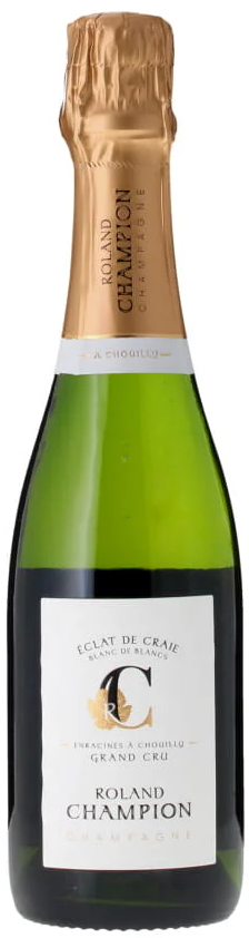 Ролан Шампьон Гран Экля Блан де Блан Гран Крю Брют 2013 0.375л (Roland Champion Grand Eclat Blanc de Blancs Grand Cru Brut 2013 0.375l)