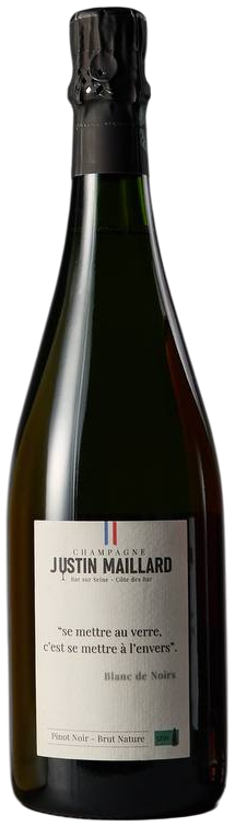 Жюстан Майяр Блан де Нуар Брют Натюр 2020 1.5л (Justin Maillard Blanc de Noirs Brut Nature 2020 1.5L)