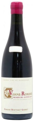 Домен Берто-Жербе Вон-Романе Премье Крю Ле Пти Мон 2018 (Domaine Berthaut-Gerbet Vosne-Romanee Premier Cru - Les Petits Monts 2018)