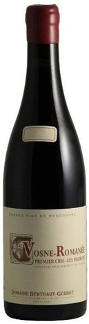 Домен Берто-Жербе Вон-Романе Премье Крю Ле Сушо 2018 (Domaine Berthaut-Gerbet Vosne-Romanee Premier Cru - Les Suchots 2018)