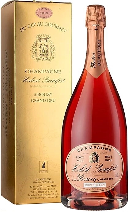 Эрбер Бофор Кюве Иллен Гран Крю 1.5л в п/у (Herbert Beaufort Cuvee Yllen Grand Cru 1.5L in g/b)