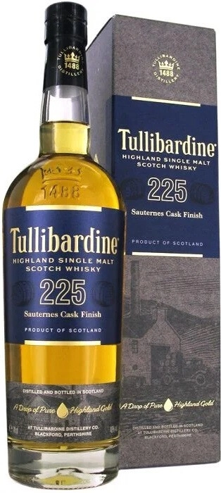 Туллибардин 225 Сотерн Финиш в п/у (Tullibardine 225 Sauternes Finish in g/b) Туллибардин 225 Сотерн Финиш в п/у (Tullibardine 225 Sauternes Finish in g/b)