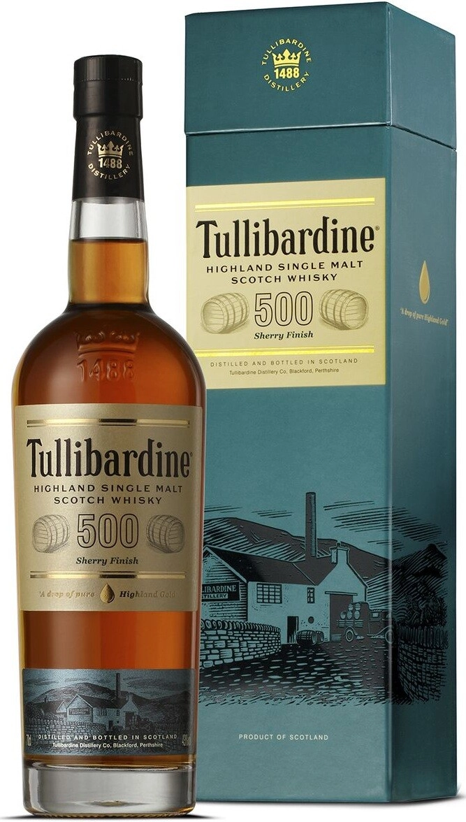 Туллибардин 500 Сотерн Финиш в п/у (Tullibardine 500 Sauternes Finish in g/b) Туллибардин 500 Сотерн Финиш в п/у (Tullibardine 500 Sauternes Finish in g/b)