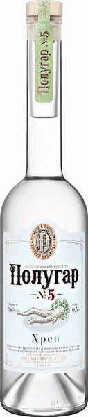 Полугар №5 Хрен 0.5л (Polugar №5 Horseradish 0.5L) Полугар №5 Хрен 0.5л (Polugar №5 Horseradish 0.5L)