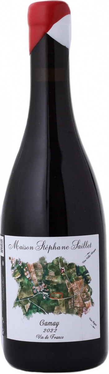 Стефан Сайе Гаме Ван де Франс 2022 (Stephane Saillet Gamay Vin de France 2022) Стефан Сайе Гаме Ван де Франс 2022 (Stephane Saillet Gamay Vin de France 2022)