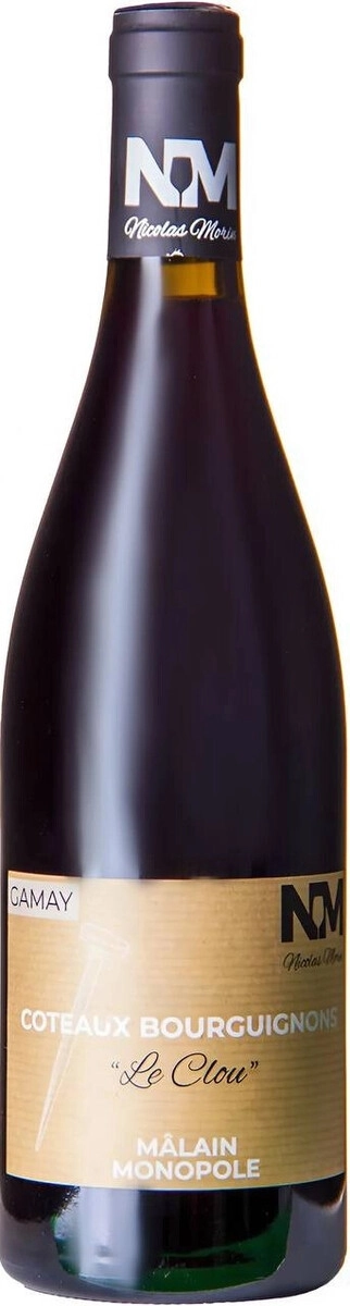 Мэзон Николя Моран Кото Бургиньон Гаме Ле Клу 2022 (Maison Nicolas Morin Coteaux Bourguignons Gamay Le Clou 2022) Мэзон Николя Моран Кото Бургиньон Гаме Ле Клу 2022 (Maison Nicolas Morin Coteaux Bourguignons Gamay Le Clou 2022)