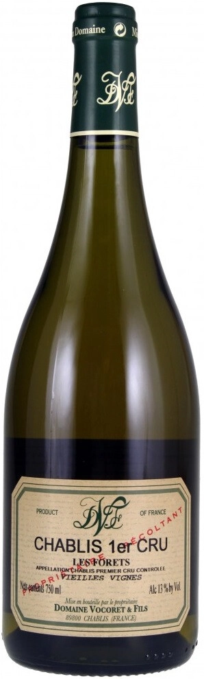 Домен Вокоре Шабли Премье Крю Ле Форе Вьей Винь 2023 1.5л (Domaine Vocoret Chablis Premier Cru Les Forets Vieilles Vignes 2023 1.5L)