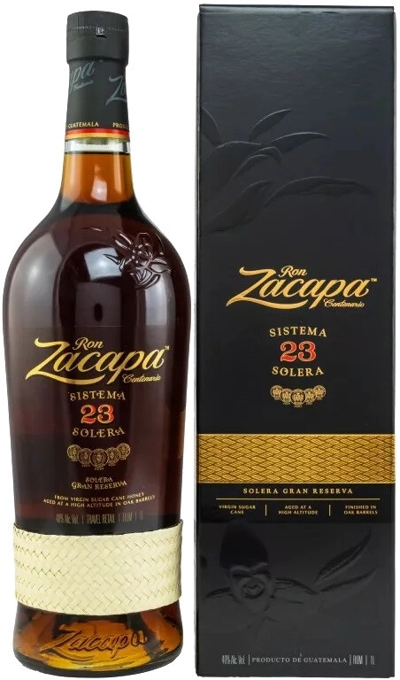 Закапа Сэнтэнарио Солера Гран Резерва 23 в п/у 1л (Zacapa Centenario Solera Gran Reserva 23 in g/b 1L) Закапа Сэнтэнарио Солера Гран Резерва 23 в п/у 1л (Zacapa Centenario Solera Gran Reserva 23 in g/b 1L)