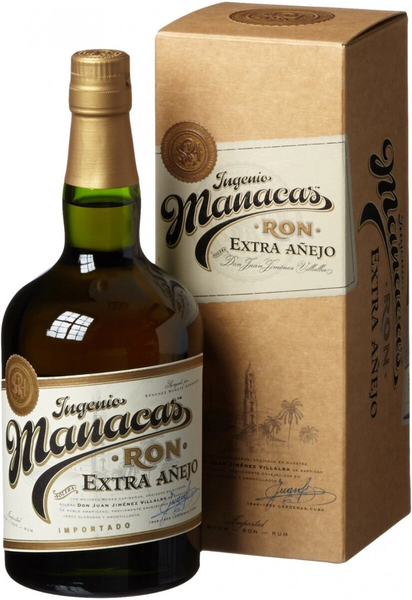 Санчес Ромате Инхенио Манакас Экстра Аньехо в п/у (Sanchez Romate Ingenio Manacas Extra Anejo in g/b) Санчес Ромате Инхенио Манакас Экстра Аньехо в п/у (Sanchez Romate Ingenio Manacas Extra Anejo in g/b)