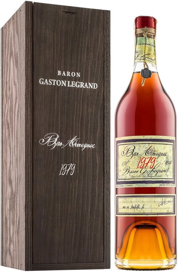 Барон Г. Легран 1979 Ба Арманьяк в п/у (Baron G. Legrand 1979 Bas Armangnac in g/b) Барон Г. Легран 1979 Ба Арманьяк в п/у (Baron G. Legrand 1979 Bas Armangnac in g/b)