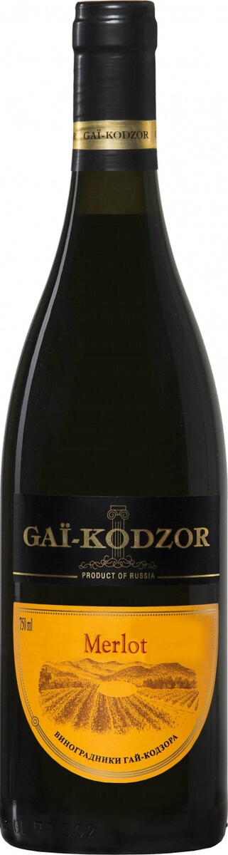 Гай-Кодзор Мерло 2024 (Gai-Kodzor Merlot 2024) Гай-Кодзор Мерло 2024 (Gai-Kodzor Merlot 2024)