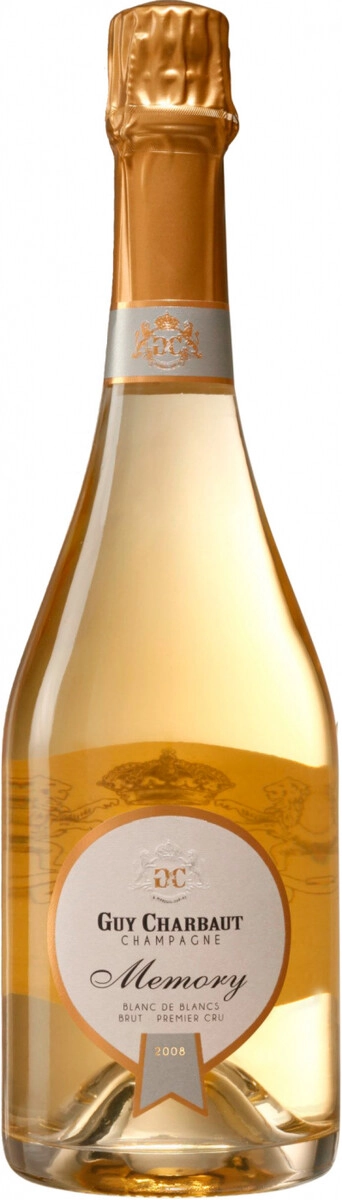 Ги Шарбо Мемори Блан де Блан Брют Премье Крю 2008 (Guy Charbaut Memory Blanс de Blancs Brut 1er Cru 2008) Ги Шарбо Мемори Блан де Блан Брют Премье Крю 2008 (Guy Charbaut Memory Blanс de Blancs Brut 1er Cru 2008)