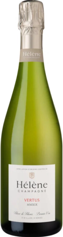 Домен Д’Элен Вертю Премье Крю Блан де Блан Брют Натюр 2019 (Domaine D’Hélène Vertus 1er Cru Blanc de Blancs Brut Nature 2019) Домен Д’Элен Вертю Премье Крю Блан де Блан Брют Натюр 2019 (Domaine D’Hélène Vertus 1er Cru Blanc de Blancs Brut Nature 2019)