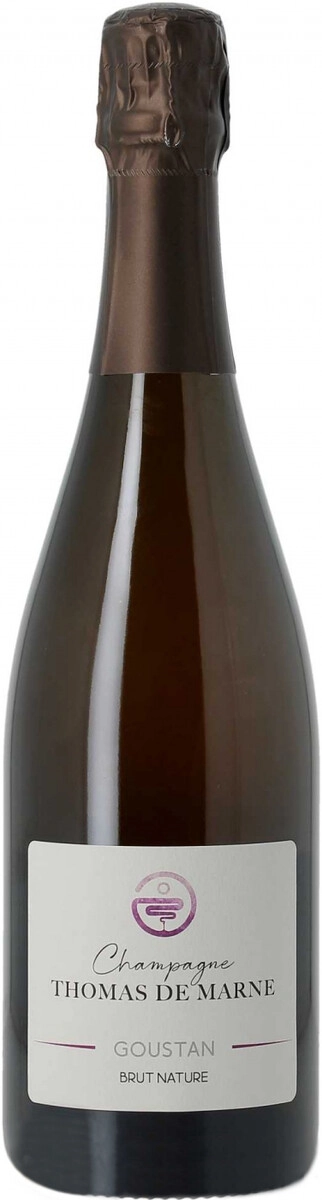Тома де Марн Густан Блан де Нуар Брют Натюр 2018 1.5л (Thomas de Marne Goustan Blanc de Noirs Brut Nature 2018 1.5L)