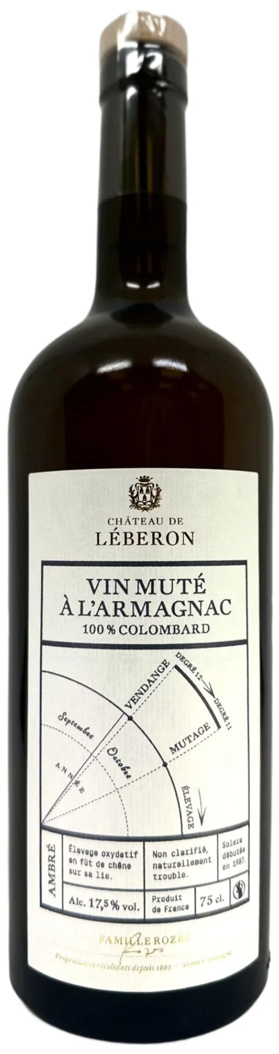 Шато де Леберон Ван Мюте а л'Арманьяк 100% Коломбар (Château de Léberon Vin Muté à l’Armagnac Solera 100% Colombard) Шато де Леберон Ван Мюте а л'Арманьяк 100% Коломбар (Château de Léberon Vin Muté à l’Armagnac Solera 100% Colombard)