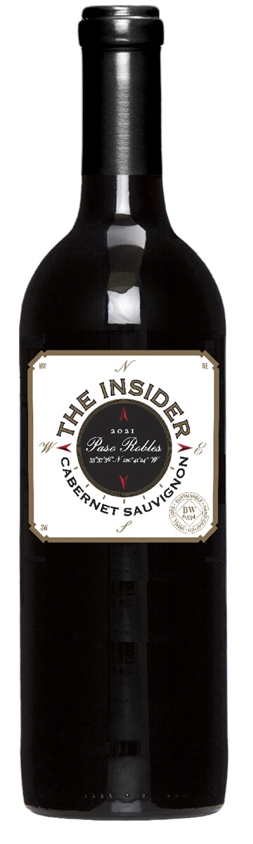Винум Селларс Зе Инсайдер Каберне Совиньон Пасо Роблес 2021 (Vinum Cellars The Insider Cabernet Sauvignon Paso Robles 2021) Винум Селларс Зе Инсайдер Каберне Совиньон Пасо Роблес 2021 (Vinum Cellars The Insider Cabernet Sauvignon Paso Robles 2021)